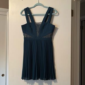 BCBGMAXAZRIA Dark Teal Dress